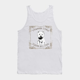 Westie Mom - Ride or Die Tank Top